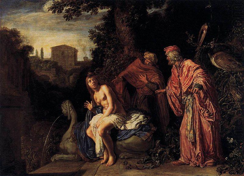 Pieter Lastman Susanna and the Elders china oil painting image